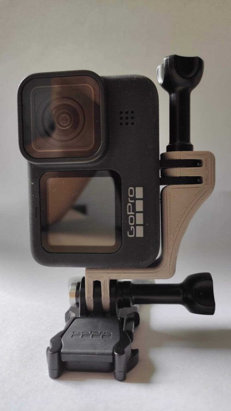Gopro Dikey Montaj Kahramanı 9 Plastik Aparat - Görsel 2