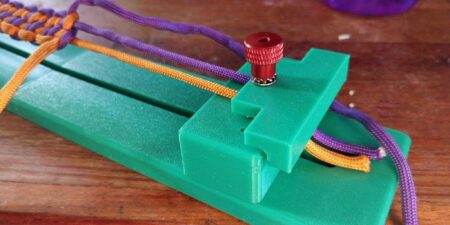 Paracord Jig İçin Kelepçe Plastik Aparat