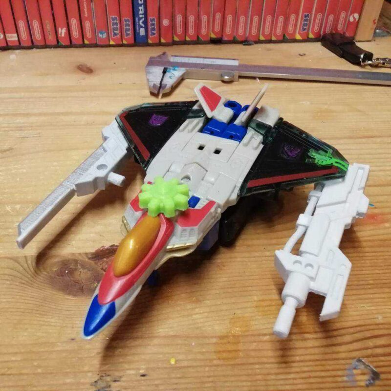 Transformers Energon Starscream Silahlar Plastik Aparat - Görsel 2