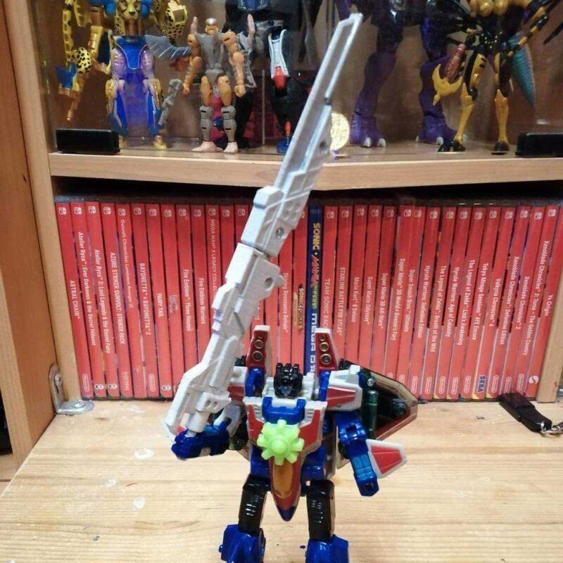 Transformers Energon Starscream Silahlar Plastik Aparat - Görsel 3
