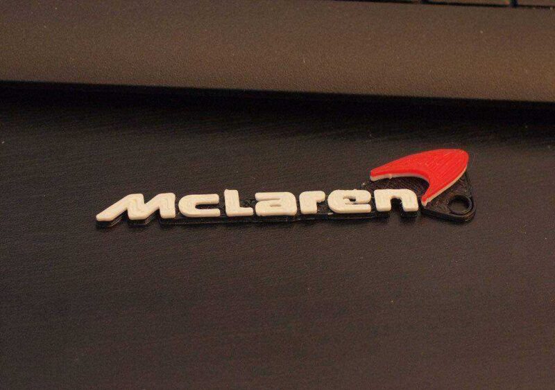 Mclaren Anahtarlık Plastik Aparat