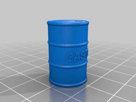 Barril Aceite Castrol H0 Plastik Aparat