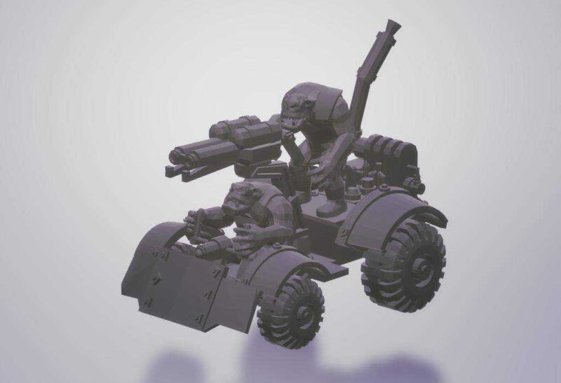 Hızın Ucube Ork Buggy Plastik Aparat