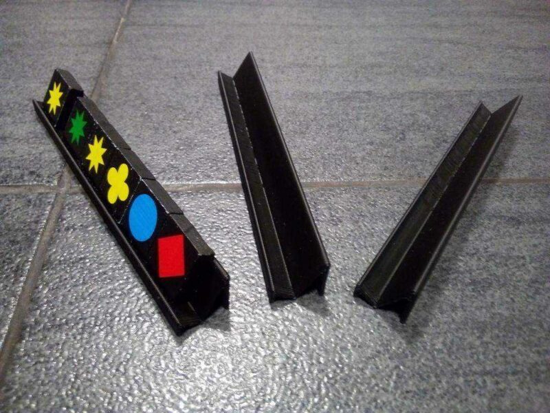 Qwirkle Fayans Tutucu Seyahat Plastik Aparat - Görsel 3