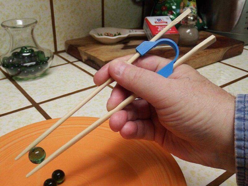 Chopstick Menteşesi Organik Plastikten Kullanışlı Dekoratif - Görsel 3
