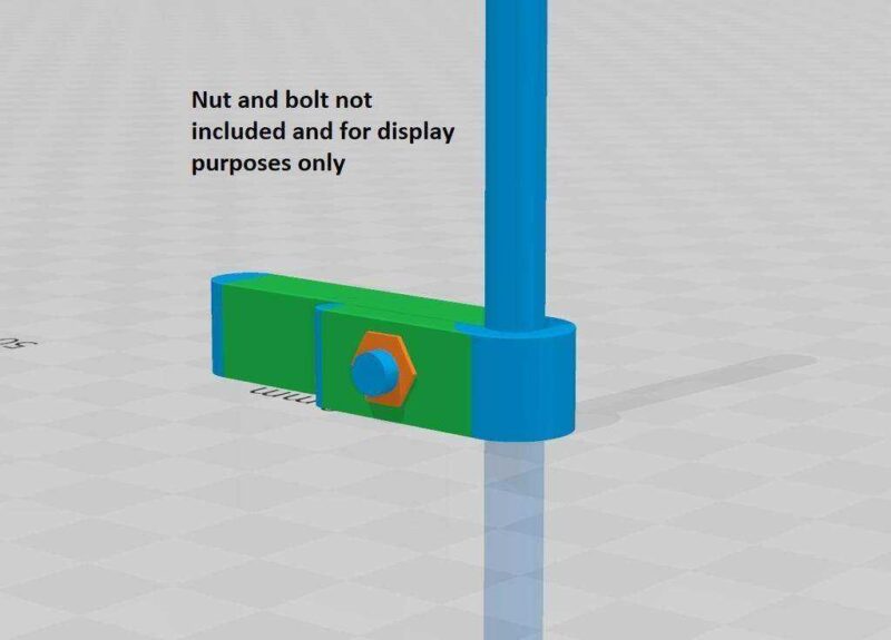 Ikea - Detolf Cam Kapı Kabin Raf Desteği ( M4 ) Plastik Aparat - Görsel 2