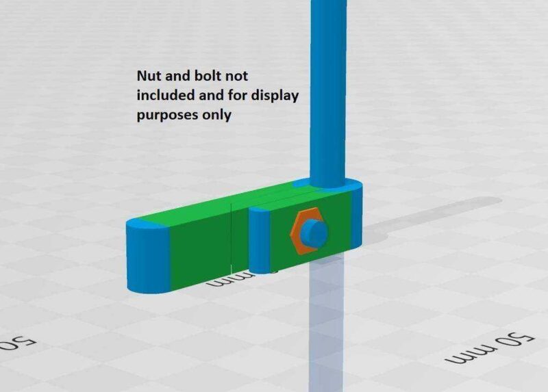 Ikea - Detolf Cam Kapı Kabin Raf Desteği ( M4 ) Plastik Aparat - Görsel 3