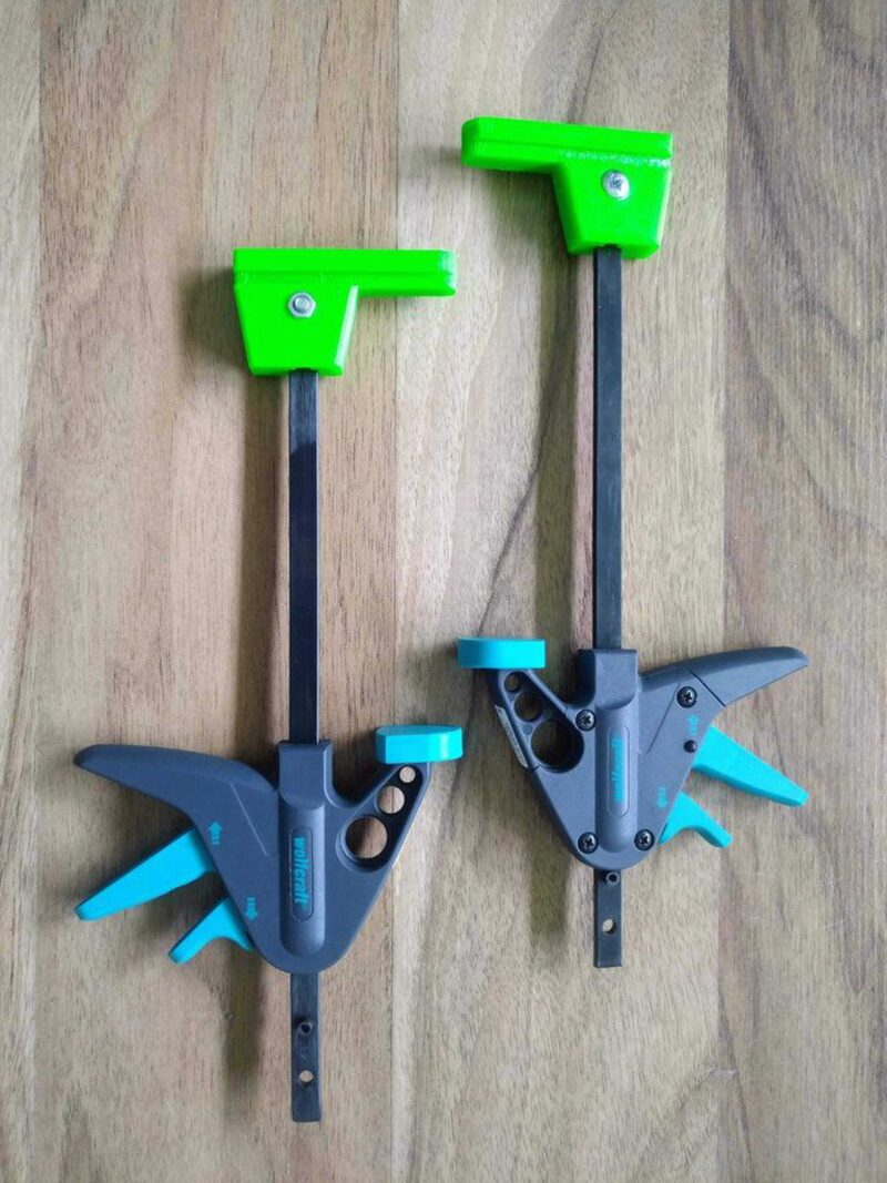 Festool Fs Kılavuzu Wolfcraft Kelepçesi İçin Ray Adaptörü Plastik Aparat - Görsel 2