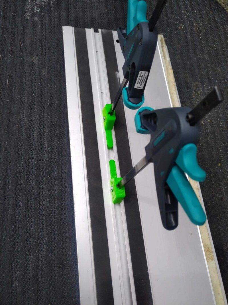 Festool Fs Kılavuzu Wolfcraft Kelepçesi İçin Ray Adaptörü Plastik Aparat - Görsel 3