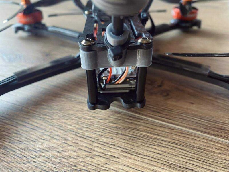Tbs Kaynağı Bir V4 Hd Dji Caddx Vista Anten Montajı Plastik Aparat - Görsel 2