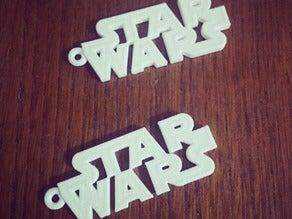 Star Wars Anahtarlık  Organik Plastikten Dekoratif Hediyelik