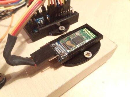Hc-05 Bluetooth Modülü Tutucu Plastik Aparat