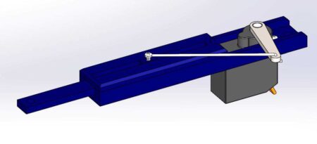 Servo Lineer Aktüatör (95-137Mm) V1 Plastik Aparat