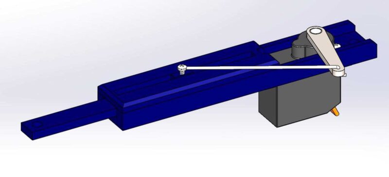 Servo Lineer Aktüatör (95-137Mm) V1 Plastik Aparat