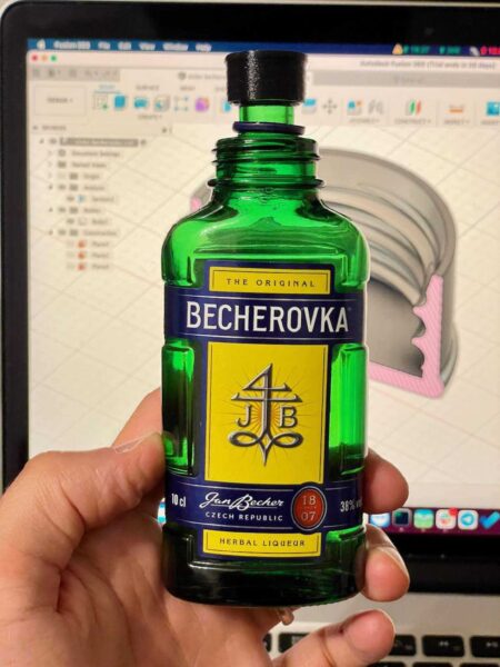 Becherovka 10Cl Cap Plastik Aparat