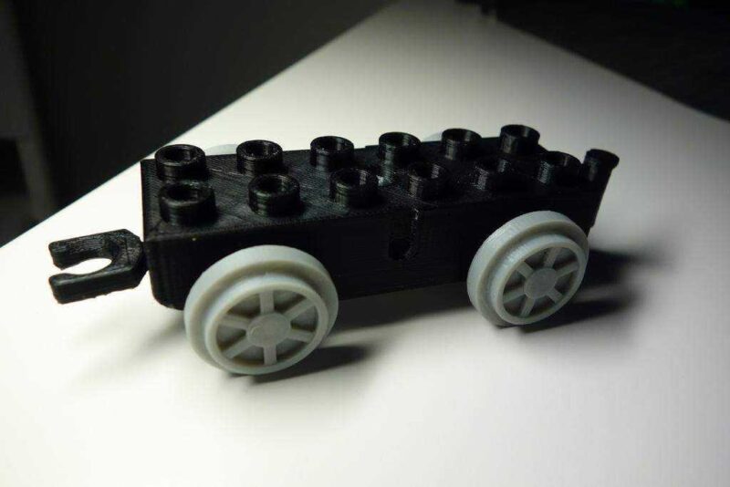 Lego Duplo Tren Küçük Araba, Vagon Plastik Aparat