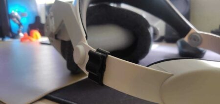 Oculus Quest 2 Halo Kayışı İçin Bağlantı Kablosu Klipsi Plastik Aparat