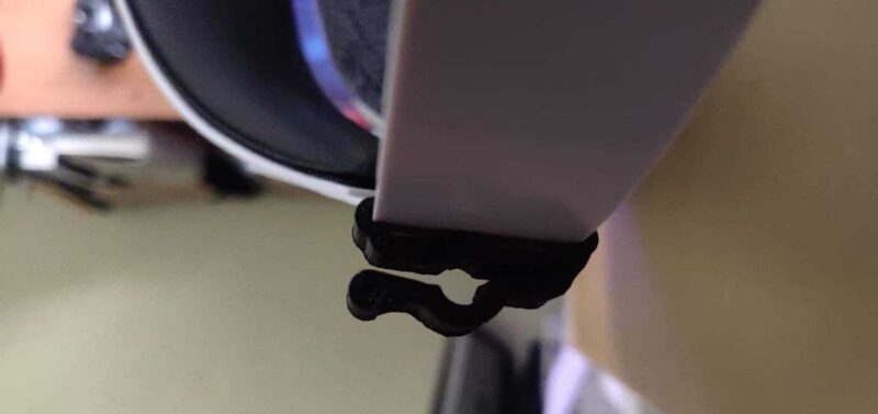 Oculus Quest 2 Halo Kayışı İçin Bağlantı Kablosu Klipsi Plastik Aparat - Görsel 2