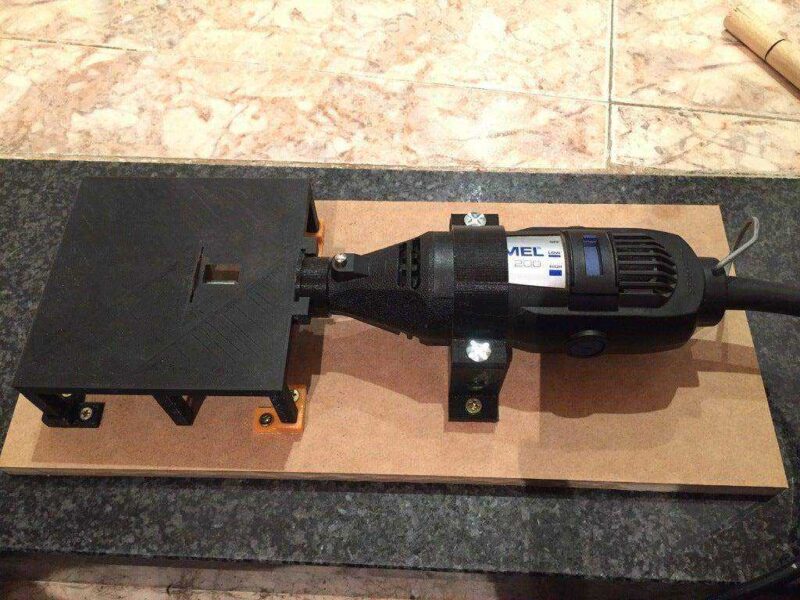 Dremel Zımpara Ve Kesme Masası. Mesa Para Cortar Y Lijar Con Dremel. Plastik Aparat