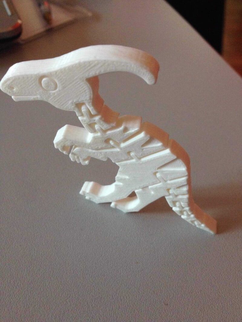 Dinozor eklemli Biblo Dekoratif Hediyelik Süs Eşyası Maket - Görsel 2