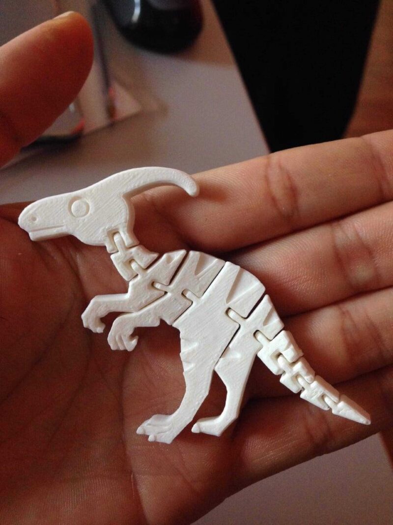Dinozor eklemli Biblo Dekoratif Hediyelik Süs Eşyası Maket - Görsel 3