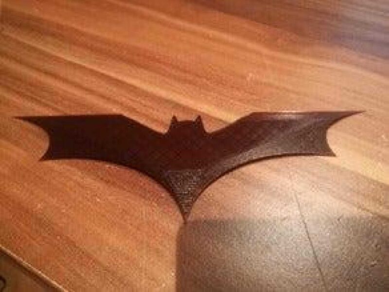 Kara Şövalye Batarang Batman Biblo Dekoratif Hediyelik Süs Eşyası - Görsel 3
