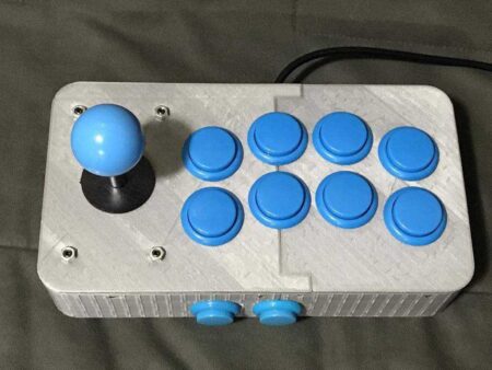 Arcade Joystick 10 Düğme Kutu Kılıf Plastik Aparat