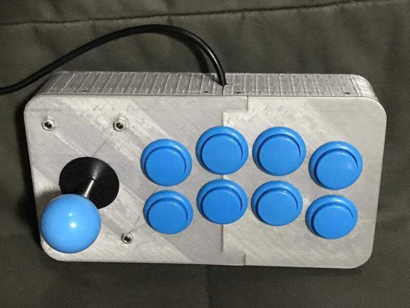Arcade Joystick 10 Düğme Kutu Kılıf Plastik Aparat - Görsel 2