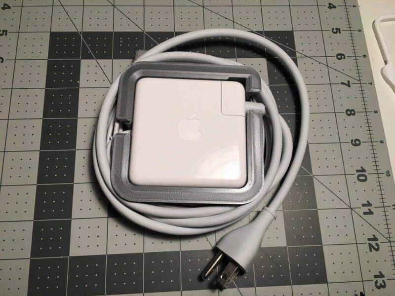 Kordon Kesimli Macbook 85W Şarj Cihazı Sargısı Dekoratif Aparat - Görsel 3