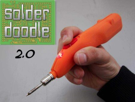 Solderdoodle Pro 2.0: Usb Şarj Edilebilir Lehimleme Demir Plastik Aparat