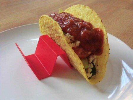Taco Tako Waffle Tutucu Mutfak Organizer Düzenleyici Aparatı
