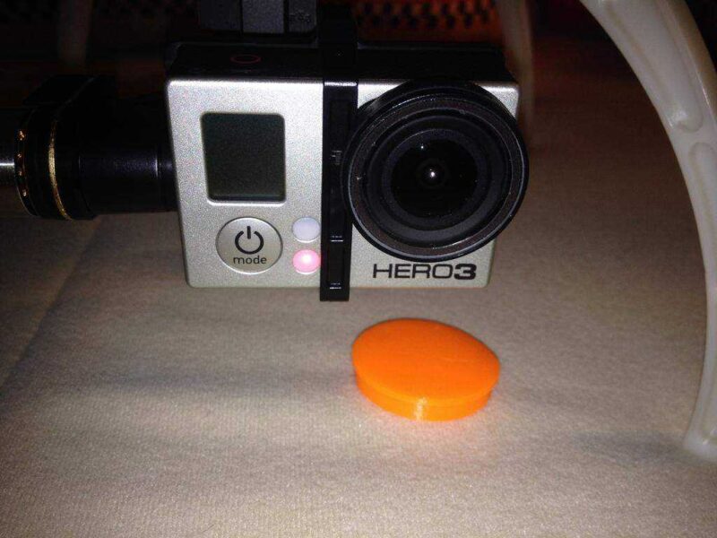 Gopro Hero3 / 3+ Koruyucu Lens Kapağı Plastik Aparat - Görsel 2