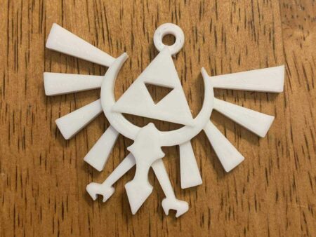 The Legend of Zelda Hyrule Crest Anahtarlık Hediyelik Süs Eşyası