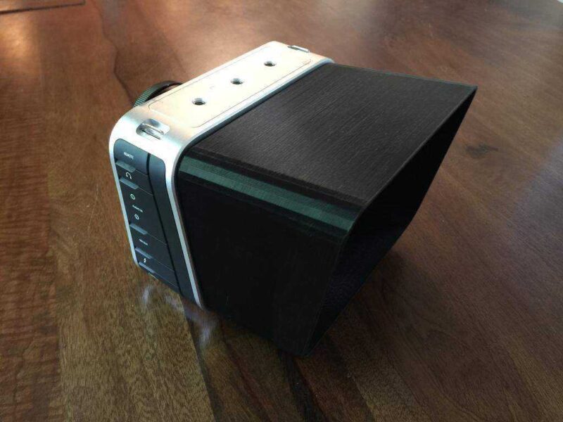 Blackmagic Sinema Kamera İçin Güneşlik (Bmcc) Plastik Aparat