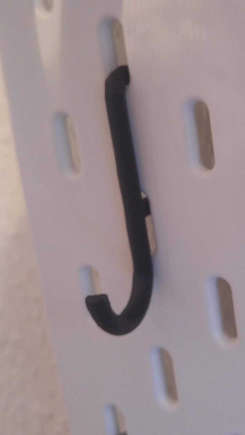 Ikea Skadis Pegboard İçin Kanca Plastik Aparat - Görsel 2