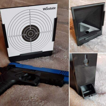 Airsoft Hedef Pelet Trap Plastik Aparat