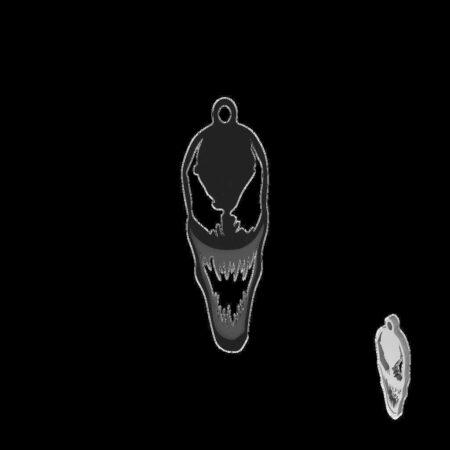 Anahtarlık Venom Minik Anahtarlık Aksesuar Dekoratif Halka Hariç