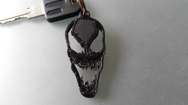 Anahtarlık Venom Minik Anahtarlık Aksesuar Dekoratif Halka Hariç - Görsel 2