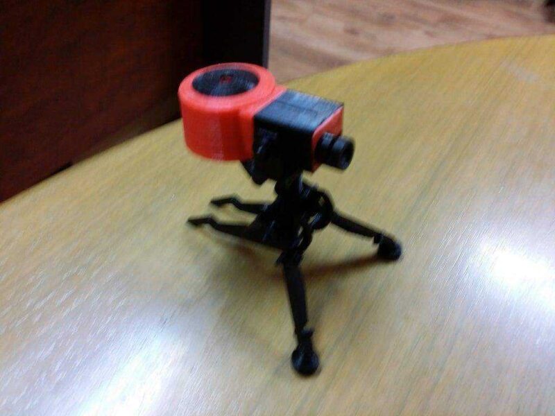 Tf2 Sentry  Sabitleyici Tutucu Organik Plastikten Masaüstü Aparat - Görsel 2