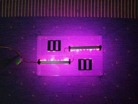 Mini Sera Led Lamba / Mini Gewächshaus Led Lampe Plastik Aparat