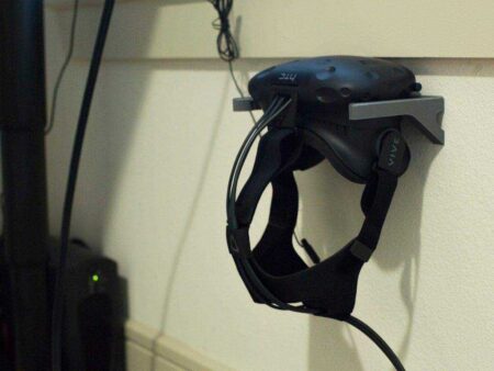 Htc Vive Hmd Minimalist Duvara Asma Aparatı Tutucu Organizer