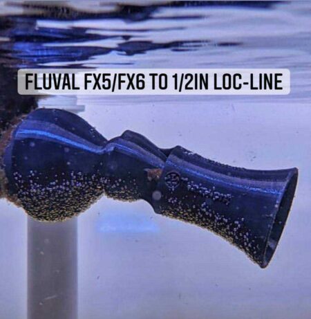 Fluval Fx5 / Fx6 İla 1/2 İnç Loc-Line Plastik Aparat