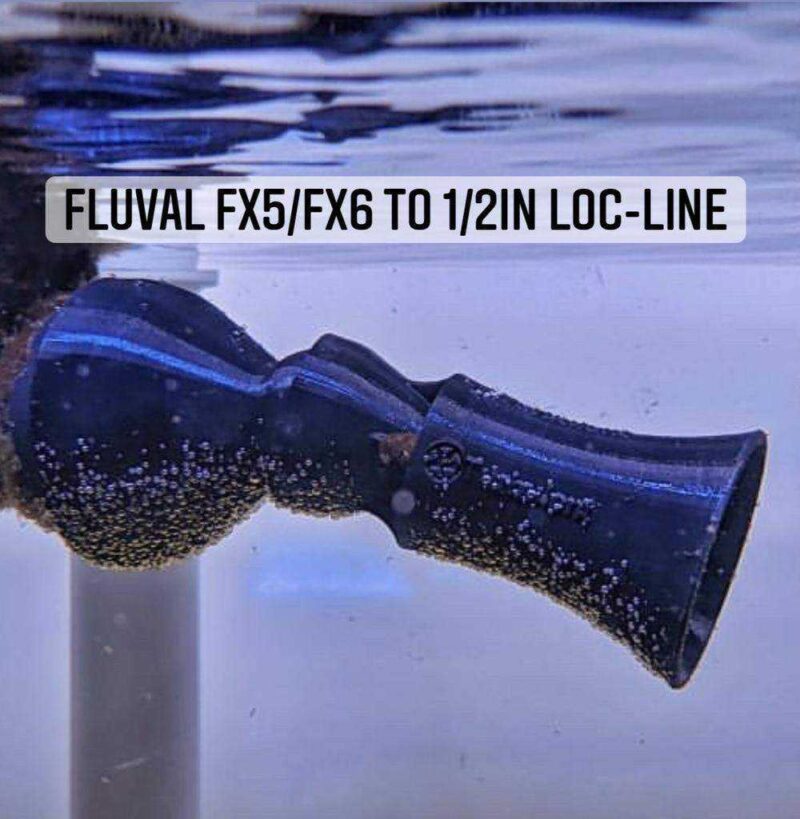 Fluval Fx5 / Fx6 İla 1/2 İnç Loc-Line Plastik Aparat