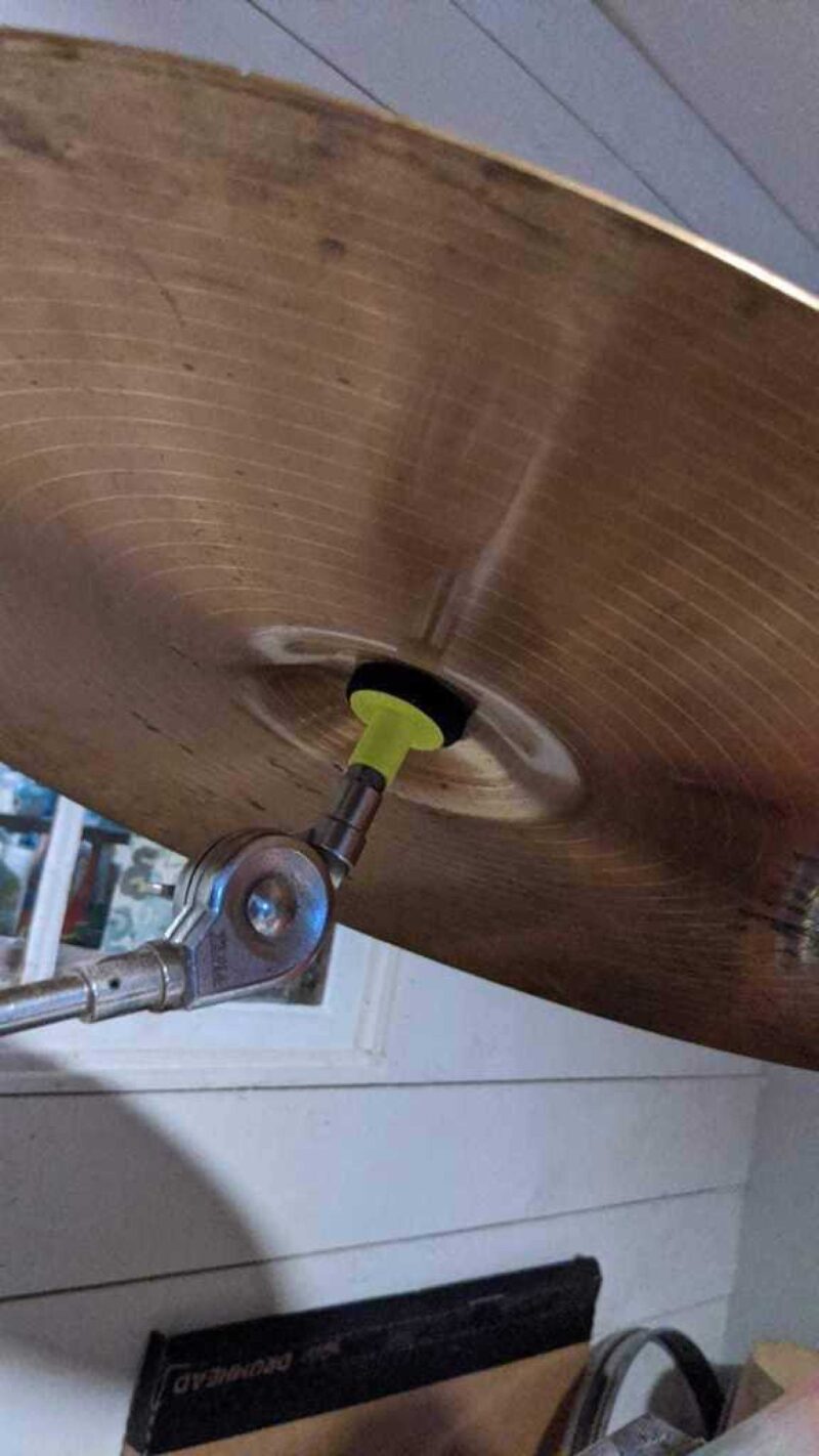 Drum Cymbal Stand Plastik Yıkayıcı Plastik Aparat - Görsel 2