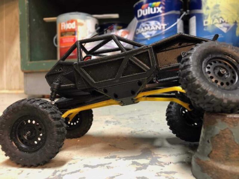 Scx24 C10 Ön Ve Arka Yüksek Açıklık Bağlantıları Plastik Aparat