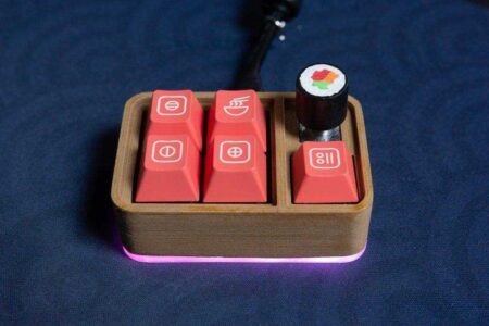 Bento Mekanik Klavye Macropad Plastik Aparat
