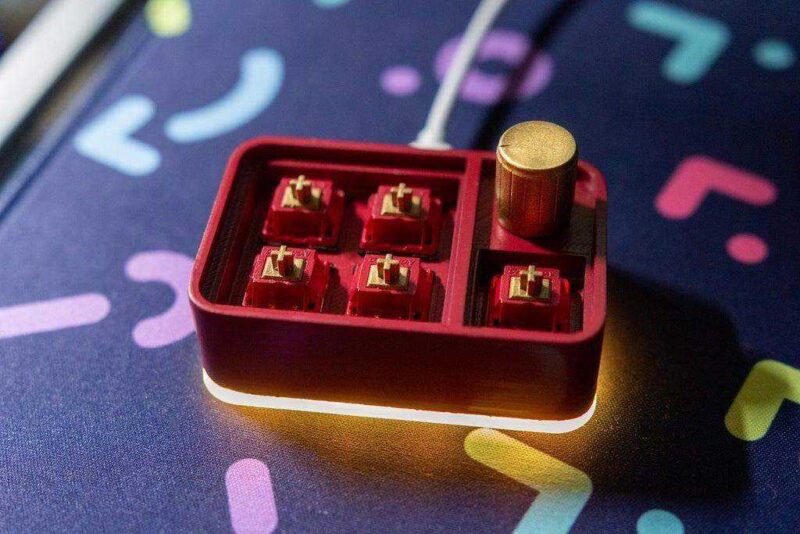 Bento Mekanik Klavye Macropad Plastik Aparat - Görsel 2