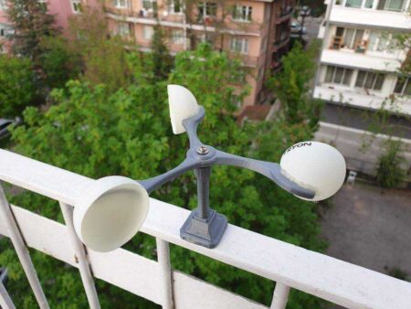 Anemometre V2 İçin Mıknatıs Tutucu Plastik Aparat