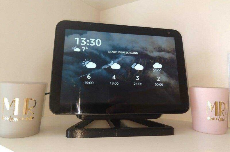 Amazon Echo Show 8 Standı Plastik Aparat