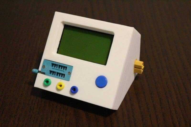 Tiny e-Lab LCR-T4 test cihazı  Organik Plastikten Aparat - Görsel 3